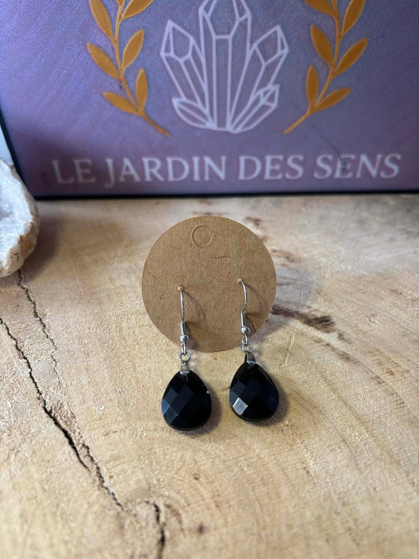 Boucles d'oreilles gouttes