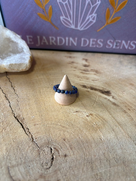 Bague en perles pierres naturelles ✨